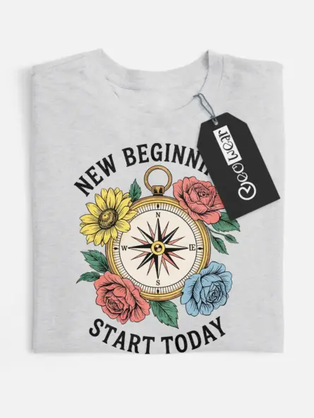 Vintage Toucan Motivational T-Shirt – Bloom Wild and Free - Image 10