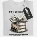 vintage writer t shirt