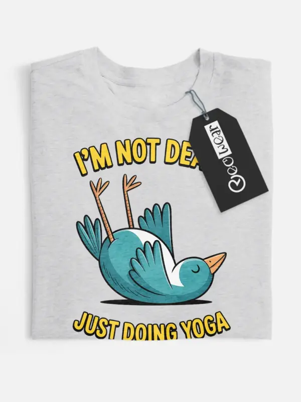 yoga bird t-shirt