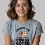 corgi butt t shirt