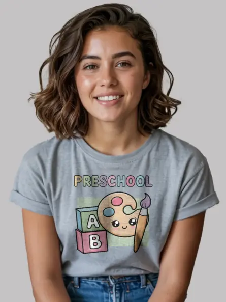 Teach Love Inspire Shirt – Uplifting Preschool Pastel Tee - Image 3