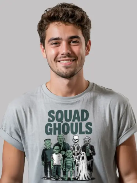 Shirt grey – Squad Ghouls T-Shirt
