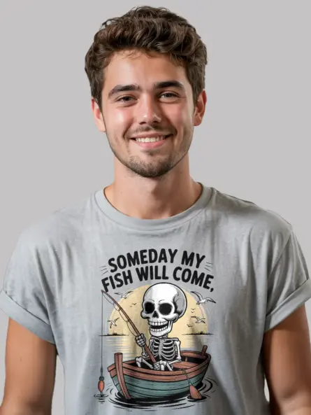 funny fishing tee shirt