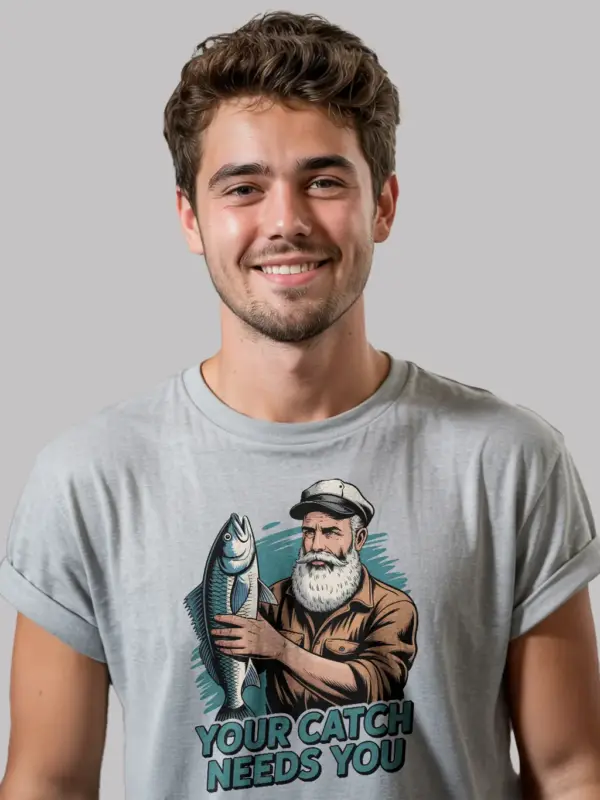 vintage fishing t shirt