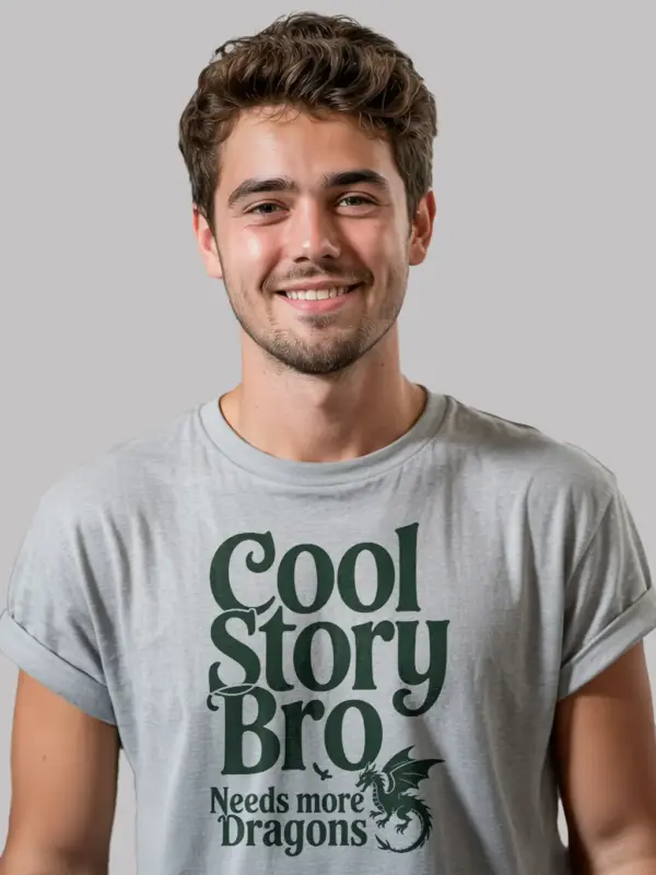 cool story bro needs more dragon t-shirt