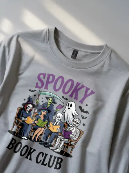Legendary Spooky Book Club Shirt for Halloween - Image 11