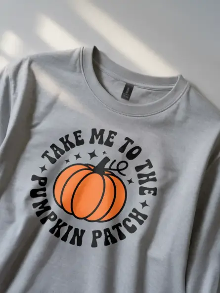 Retro Pumpkin Patch Shirt – Perfect Fall Family Photo Tee - Image 3