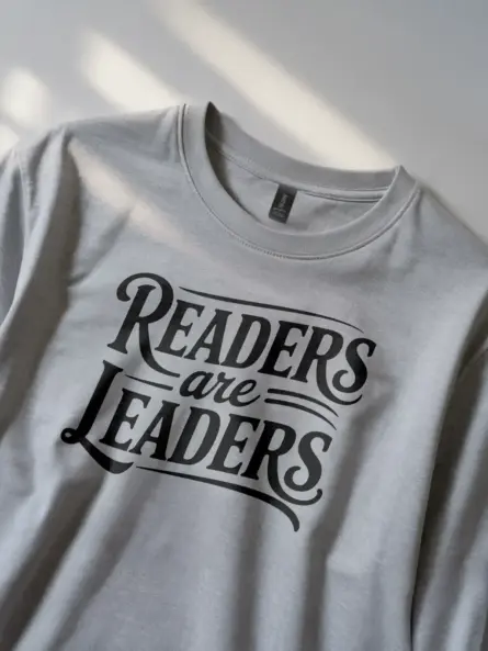 Readers Are Leaders T-Shirt for Teachers - Image 9