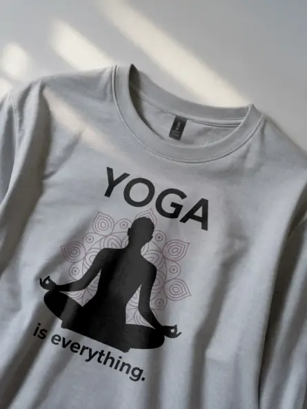 Mandala Yoga T-Shirt – Mindful Design for Peaceful Living - Image 2