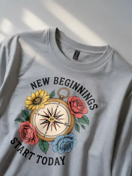Vintage Toucan Motivational T-Shirt – Bloom Wild and Free - Image 11