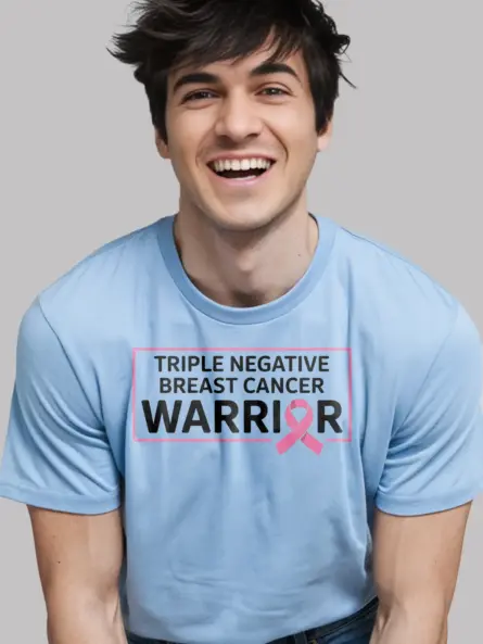 Triple Negative Breast Cancer Warrior Shirt – Clean Bold Statement - Image 9