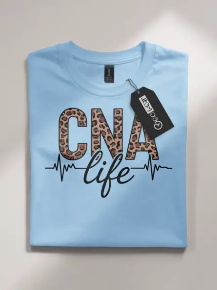cna life leopard print shirt