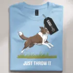 border collie fetch t-shirt