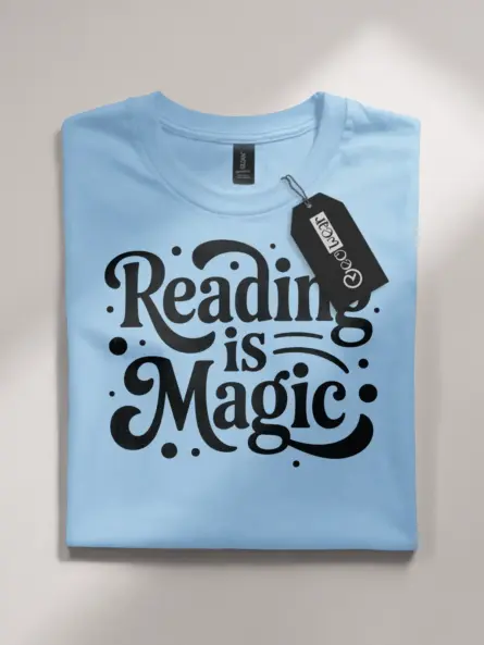 Reading Is Magic T-Shirt – Whimsical Literacy Apparel for Teachers & Book Lovers - Image 10