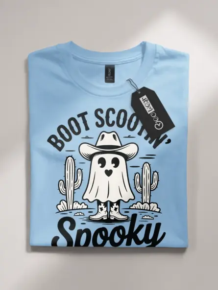 cowboy ghost Halloween shirt