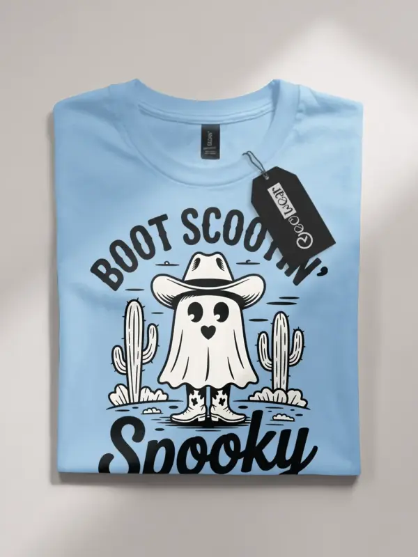 cowboy ghost Halloween shirt