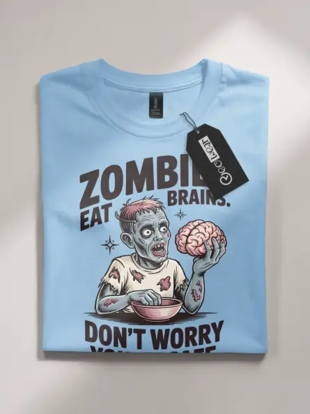 retro zombie comic t-shirt