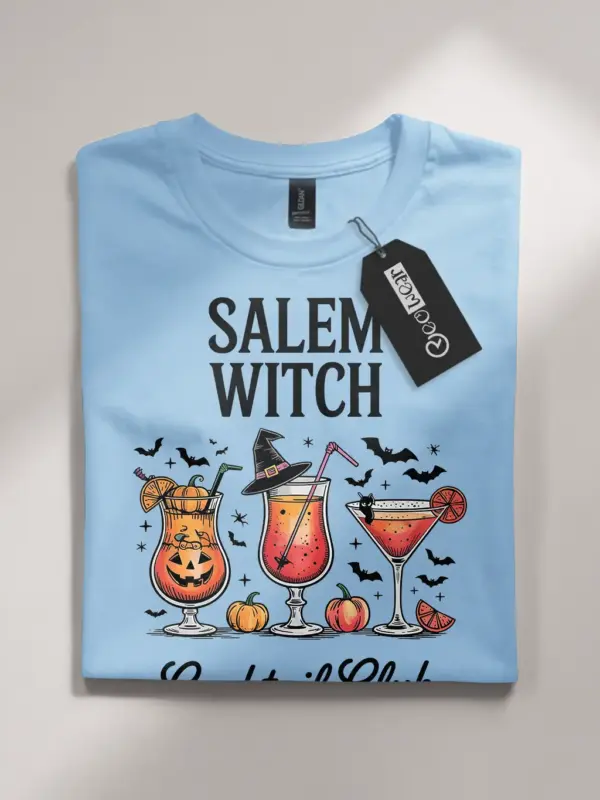 Salem witch cocktail club shirt