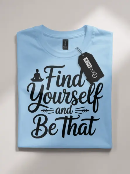 Empowering Find Yourself Meditation T-Shirt - Image 4