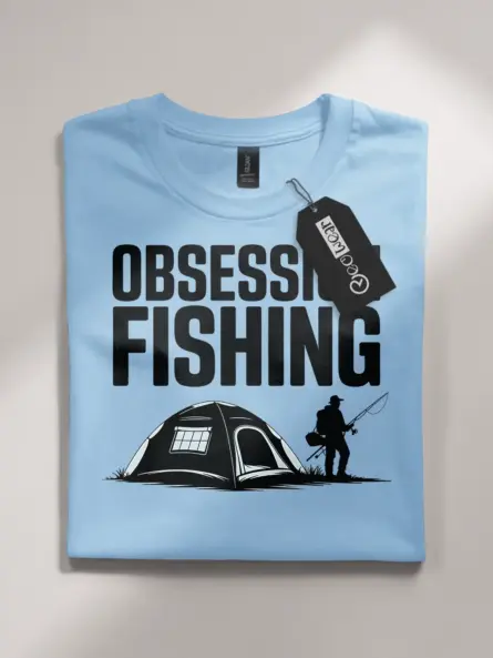Minimalist Fishing Shirt – Bold Modern Outdoor Tee for Anglers - Image 4