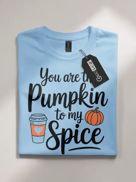 Pumpkin Spice Couple Shirt – Adorable Fall Tee for Partners - Image 4
