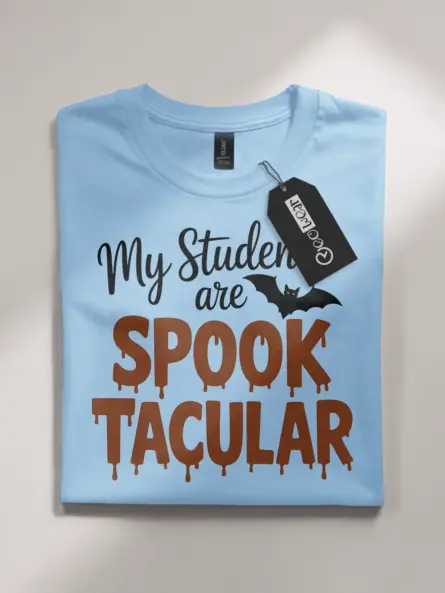 Spooktacular Teacher Shirt for Halloween Classroom Fun - Image 4