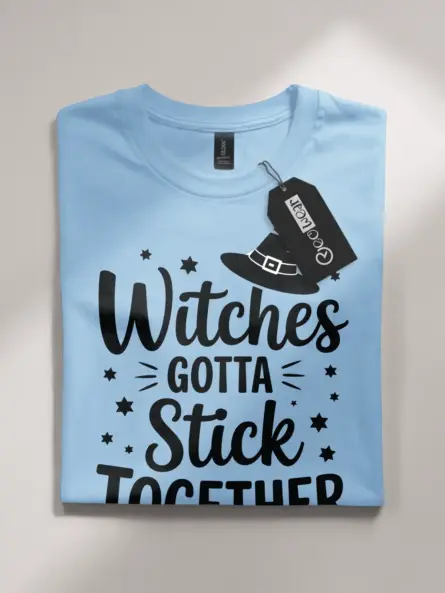Witches Gotta Stick Together Shirt - Image 4
