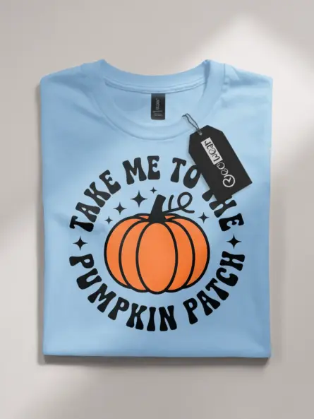 Retro Pumpkin Patch Shirt – Perfect Fall Family Photo Tee - Image 4