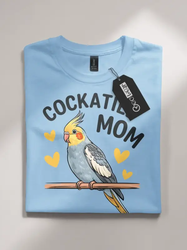 cockatiel mom t-shirt