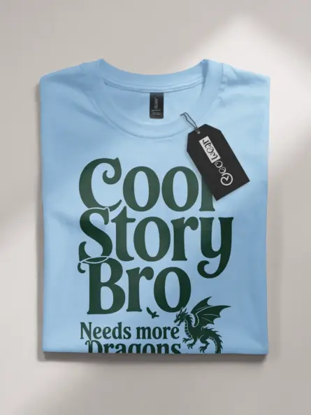 cool story bro needs more dragon t-shirt