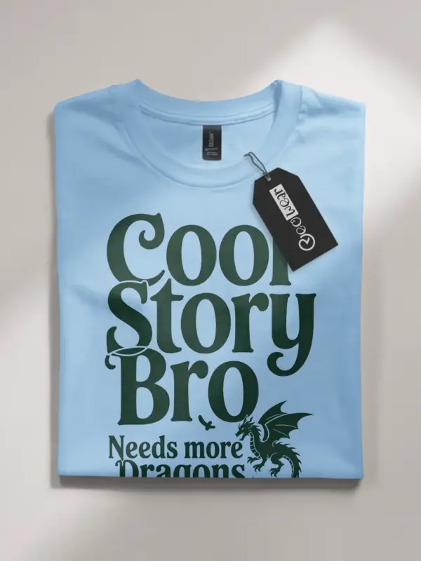 cool story bro needs more dragon t-shirt