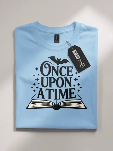 Once Upon a Time Fairy Tale Shirt – Magical Book Lover Tee - Image 5