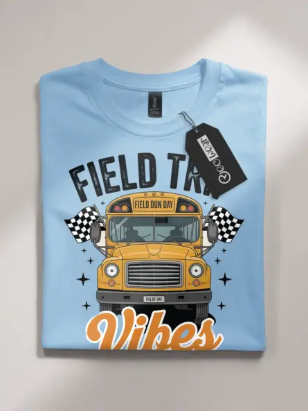 Field Trip Shirt – Vintage School Bus Vibes Tee for Teachers - Image 4