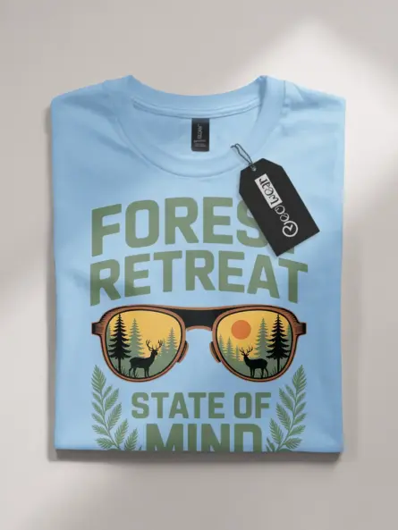 Forest Retreat State of Mind T-Shirt - Image 4
