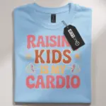 funny mom workout t-shirt