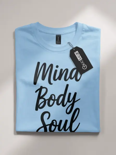 Mind Body Soul T-Shirt – Minimalist Wellness Tee for Mindful Living - Image 4