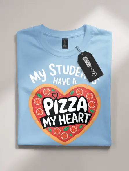 Adorable Pizza Teacher Shirt for Classroom Fun & Gift Giving - Image 4