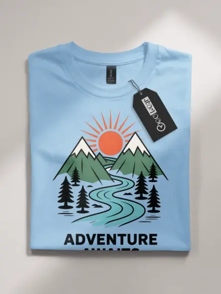 Retro Adventure Awaits T-Shirt for Outdoor Lovers - Image 4