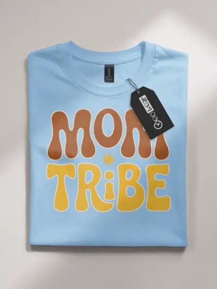 Retro Mom Tribe T-Shirt for Stylish Motherhood Groups - Image 4