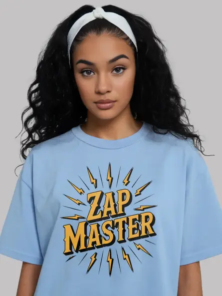 Master Electrician T-Shirt – Vintage Zap Master Graphic Tee - Image 9