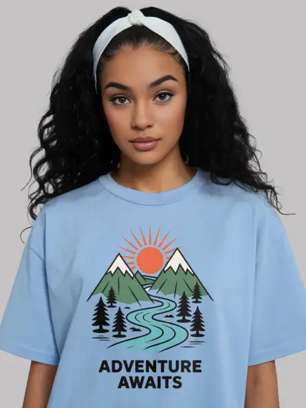 Retro Adventure Awaits T-Shirt for Outdoor Lovers - Image 6