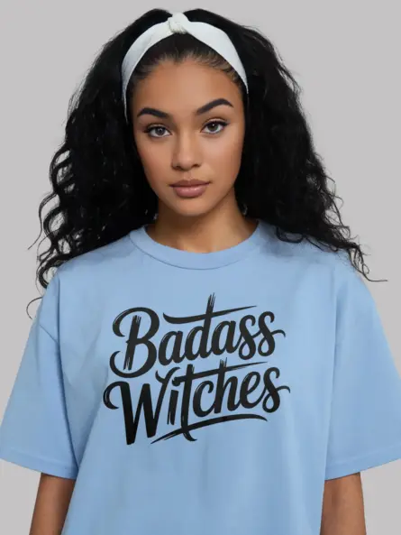 Badass Witches Shirt – Feminist Empowerment Tee for Bold Women - Image 8
