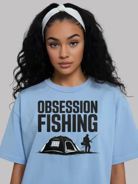 Minimalist Fishing Shirt – Bold Modern Outdoor Tee for Anglers - Image 5