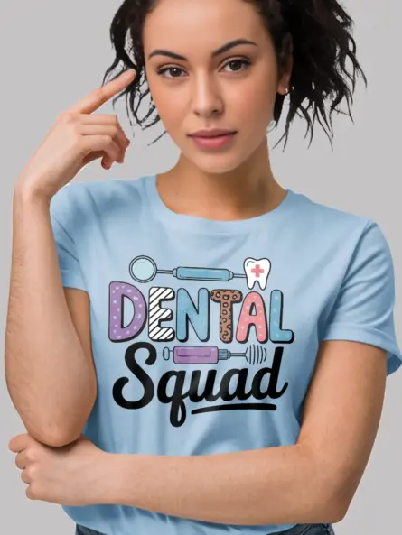 Playful Dental Squad T-Shirt for Dental Teams - Image 6