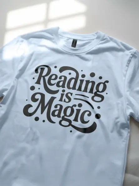 Reading Is Magic T-Shirt – Whimsical Literacy Apparel for Teachers & Book Lovers - Image 12