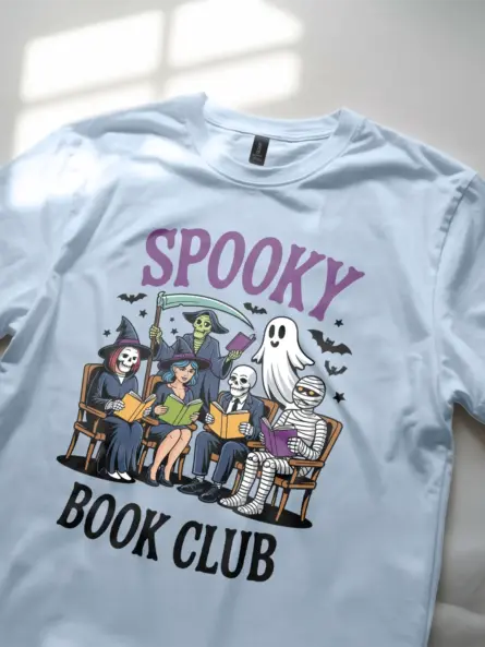 Legendary Spooky Book Club Shirt for Halloween - Image 8
