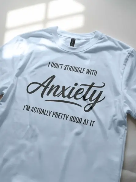 Funny Anxiety T-Shirt for Mental Health Pros - Image 5