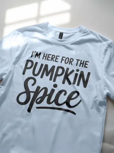 Minimalist Pumpkin Spice Shirt – Cozy Fall Tee for Coffee Lovers - Image 5