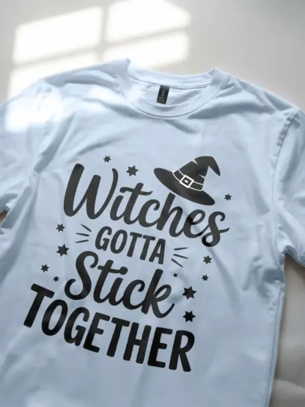 Witches Gotta Stick Together Shirt - Image 5