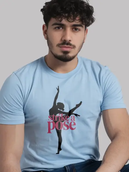 Strike a Pose Dance Pose T-Shirt for Performers & Students - Image 6